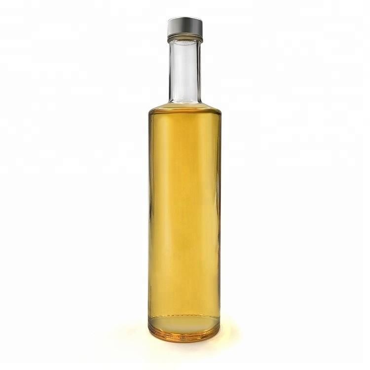 Empty 750ml Grey Goose Frosted Whisky Rum Spirit Glass Liquor Vodka Bottle for Sale with Cork