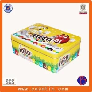 Metal Tin Box Biscuit Tin Rectangular Tin Packaging Box