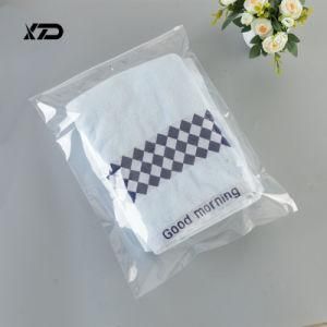 Customized Logo Self Adhesive Biodegradable Resealable LDPE Packaging Ziploc Plastic Bag