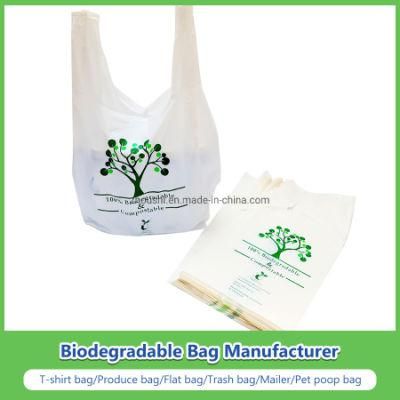 100% Biodegradable Bags, Compostable Bags, Corn Starch Food Bags Factory
