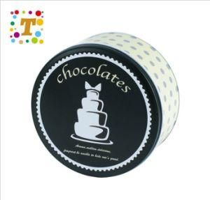 Gray Chocolate Tin Box