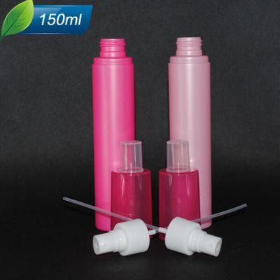150ml Rose Red Spray Lotion Empty Bottle with Protective Cap