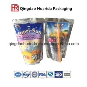 Food Grade Fruit Stand up Spout Pouch Juice Packaging Bag