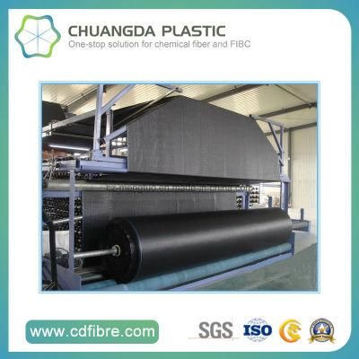 Black Polypropylene Woven Fabric in Roll