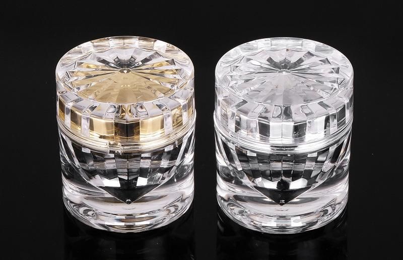 10g 15g Empty Plastic Diamond Shape Luxury Plastic Jar for Skin Care Product