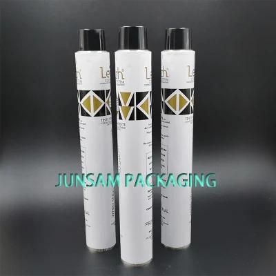 Empty Handcream Squeeze Cosmetic Aluminum Collapsible Container Tube in 6 Max 6 Offset Printing