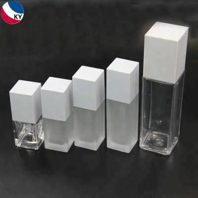 15ml 20ml 30ml 40ml Wholesale Whole Set Stock Luxury Cosmetic Packaging Manufacturers Serum Glass Bottle with Spray Pump