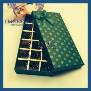High Quality Green Printing Chocolate Packing Box (CMG-PCB-009)