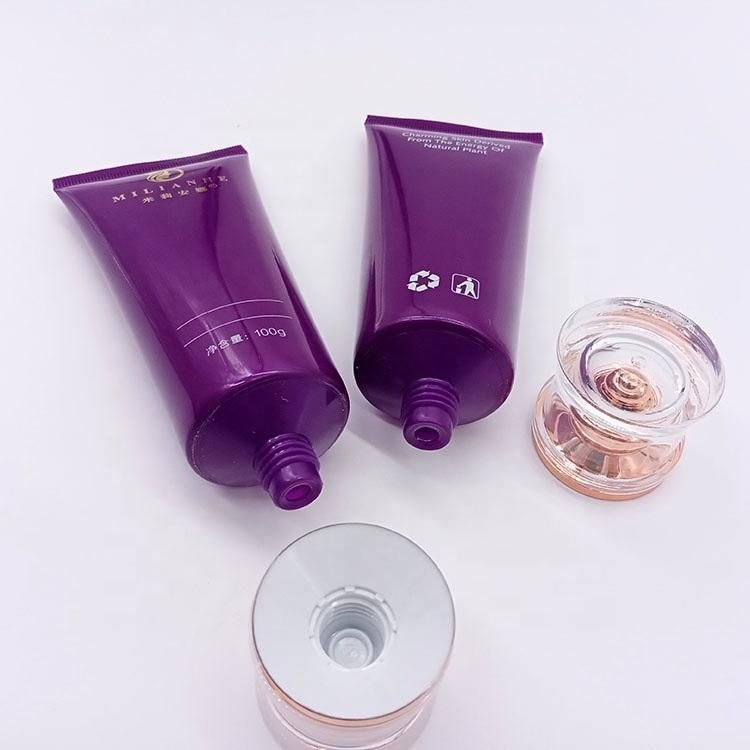 Soft Facial Cleanser Cosmetic Plastic Tube for Cosmetic Packaging