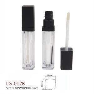 Makeup Container Wholesale Plastic Empty Round Lip Gloss Tube Cosmetic Packaging