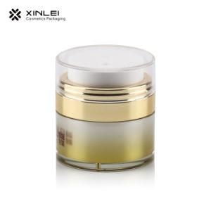 50g Cosmetic Plastic Airless Pump Spray Jar for Skin Care Cream