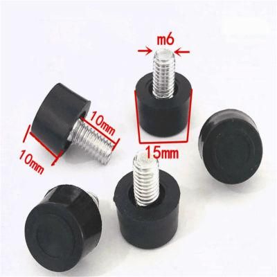 Square Plastic Plug with Thread Plug Spare Part of Office Equipment