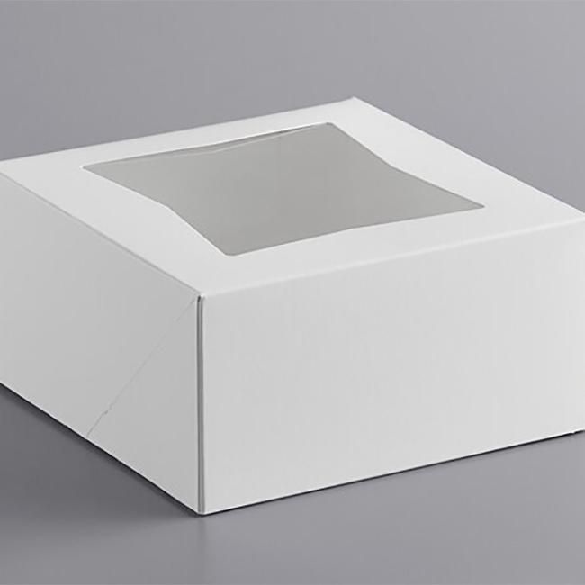 Nature Small Folding Take Away Food Box Container Kraft Paper Food Box