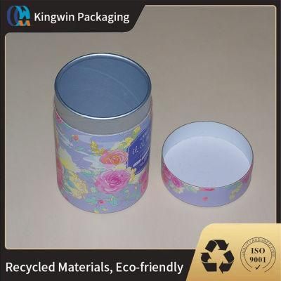 Creative Round Kraft Paper Tube Packaging for Powder 350g