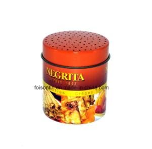 OEM Seasoning Powder Tin Box Paprika Tin Box with Holes Lid Wholesale