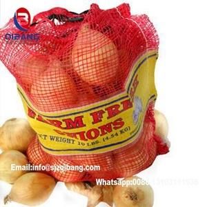 50X80 PP Material Vegetables Mesh Packing Bags for Onion
