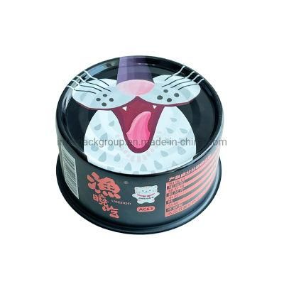 634# Pet Food Tin Can Little Tin Box for Food Manufacturer with Easy Open Lid