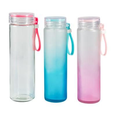 Clear, Frost or Painting Colors Juice, Water, Wine and etc Milk Water Bottle