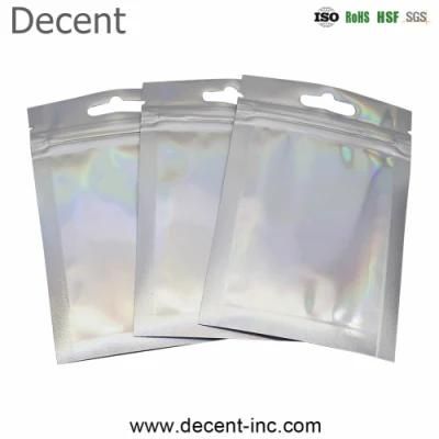 Decent Aluminum Foil Plastic Zipper Packing Bag for LED Light Strip/PCB Board Packing/IC Vacuum Packaging Bag/ESD Vacuum Packing Bag