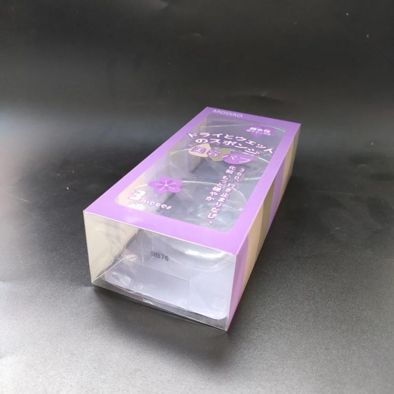 Custom PVC/PP/PET Foldable beauty tools Packaging Boxes