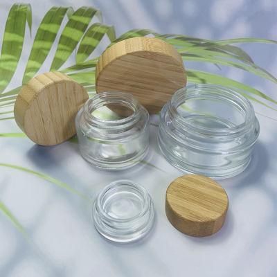 50g, 100g 150g 200g or Customized Bukhoor Jar Clean Transparent Glass Jar