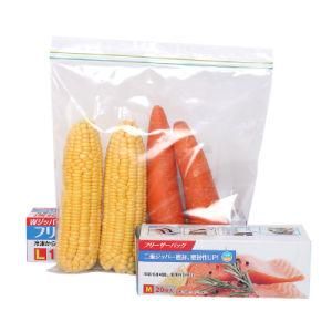 Hot Sale Food Grade LDPE Reclosable Double Zipper Bags