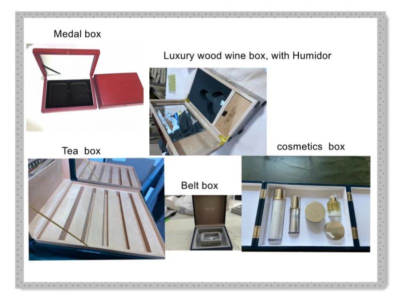 Customized High Quality Black Letaher Collection Jewelry Gift Box Ring Storage Box