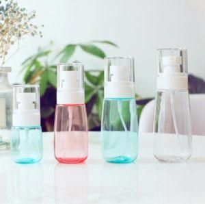 60ml Clear Plastic PETG Bottle Transparent Pink