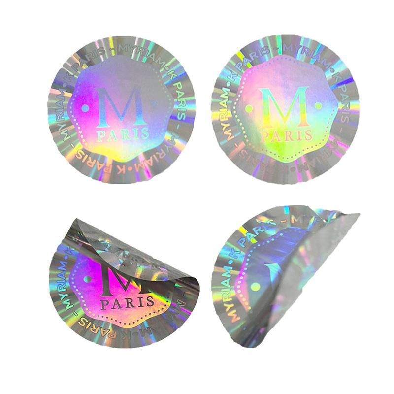 Holographic Bright Security Label Seal Sticker
