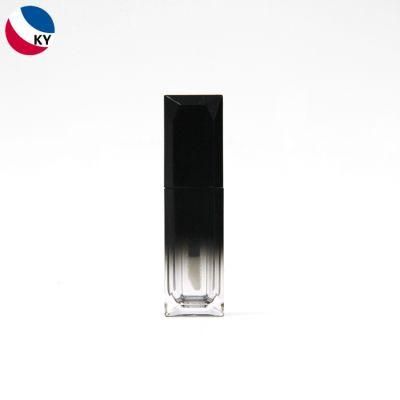 Wholesale Empty Unique Cap Golden Cosmetic Lipgloss Container Lip Gloss Tubes with Brush