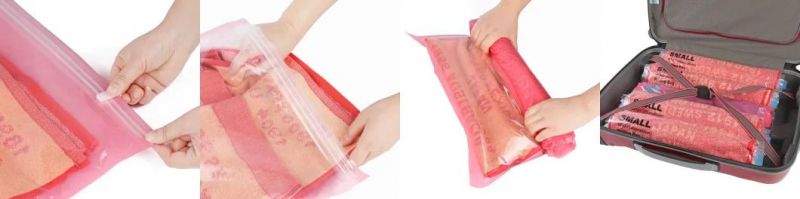 Good Reputation Sell Well Space Saver Saving Clothes Travel Use Cover Vacuum Bag