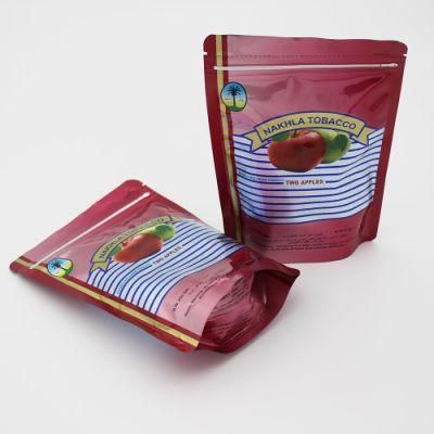 Printed Matt White Doypack Poly Zip Lock Stand up Pouch Rectangle Window Nuts and Dried Fruit Packaging Bags&#160;