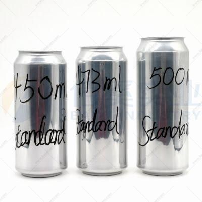 Standard 500ml Lithographed Aluminum Cans for Stout Beer