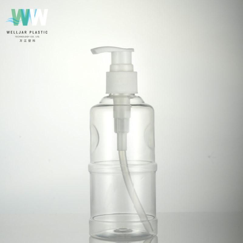 250ml Pet Shaped Empty Bottle with Lotion Pump
