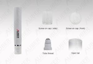 D19mm White Abl Roller Ball Tube Sample Cosmetic Cream Tube