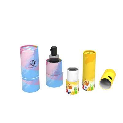 Biodegradable Essential Oil Bottles Packaging Child Proof Paper Tubes