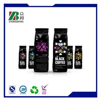 Laminated Pouch Food Packaging Side Gusset Bag for Coffee