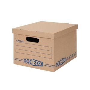 Strong Durable Corrugated Storage File Document Archive Boxes