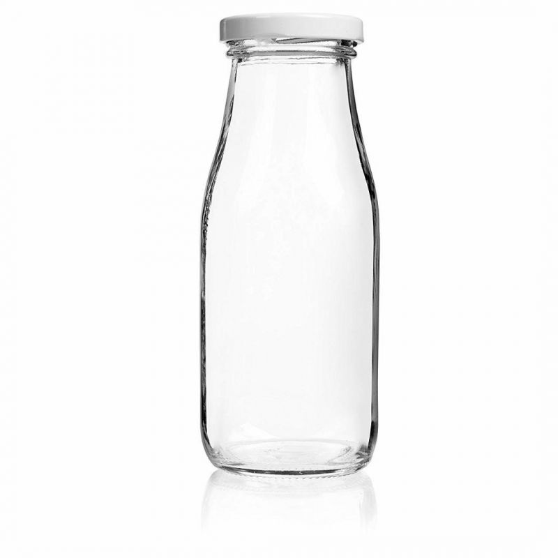 400ml Empty Wholesale Juice Beverage Milk Packing Glass Bottles