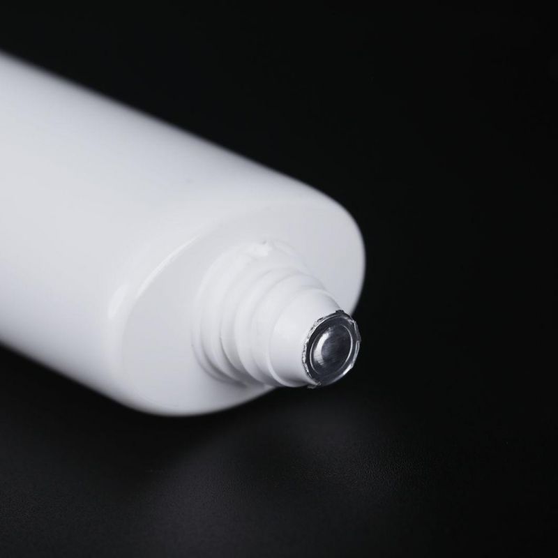 Eco Friendly Recycled PCR Material Cream Cosmetic Tube Squeeze Packaging with Flip Top Cap Round Tubes