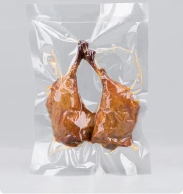 Custom Transparent Food Packaging Vacuum Sealed Bag