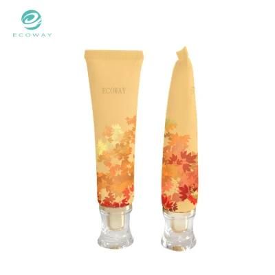High Quality Cosmetic Packaging Containers Empty Massage Eye Cream Tubes with Acrylic Cap