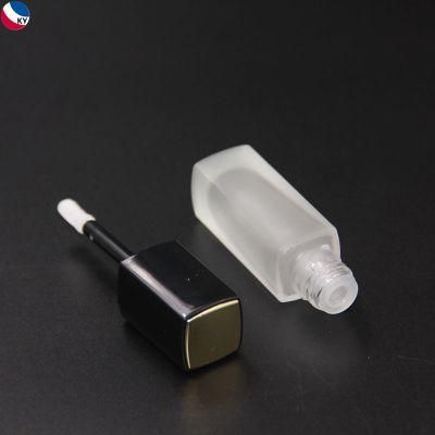 5ml Cosmetic Glass Frosted Custom Printing Logo Square Bottle Lipgloss Tube Containers for Concealer