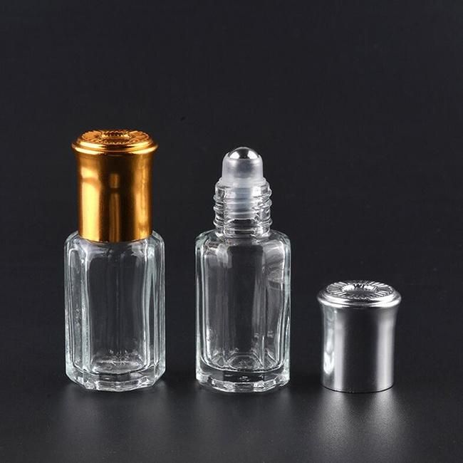 10ml Roll-on Perfume Bottle 10ml Amber Glass Roll on Bottle with Metal Roller Ball