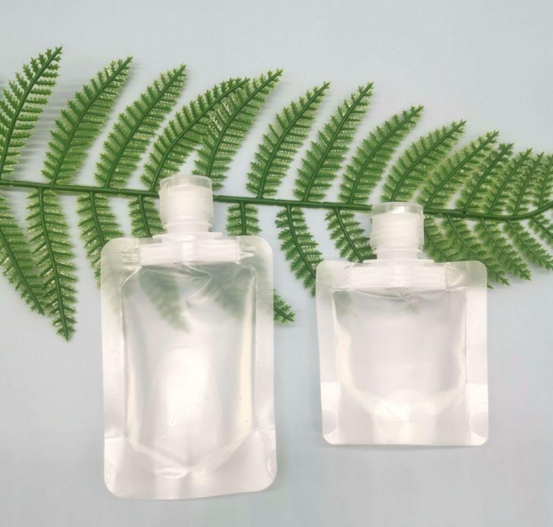30ml Hand Sanitizer Stand up Spout Pouch Plastic Packaging Bags