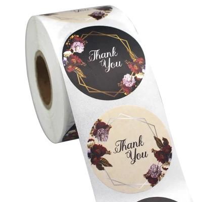 Free Simple Wedding Thank You Label Tag Template