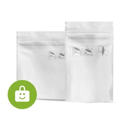 100% Biodegradable Compostable Child Resistant Bag for Food Packaging
