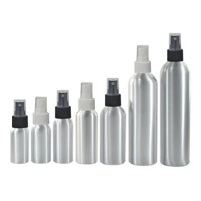 Recycled Cosmetic Metal Packing Factory Lotion Pump Aluminum Shampoo Bottle