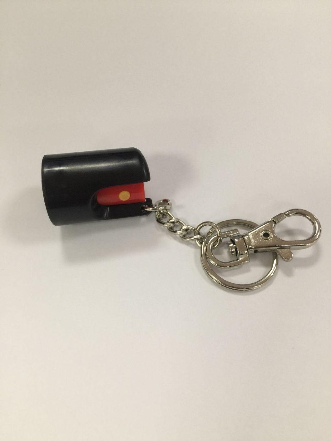 20mm Pepper Spray Valve Actuator Cap and Keychain