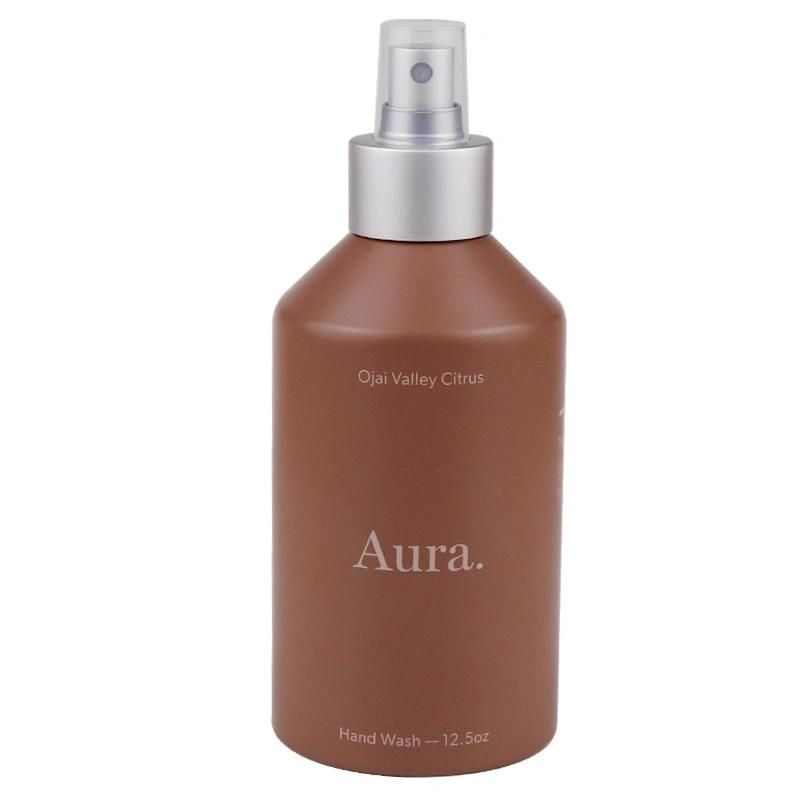 Cosmetic Empty Aluminum Bottle with Lotion Pump Used for Shampoo